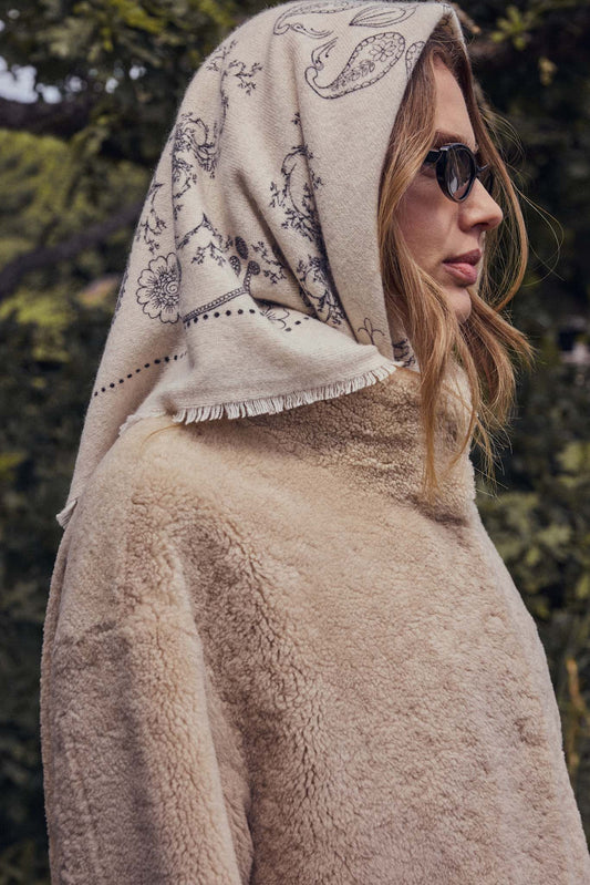 Audrey Scarf - Warm Beige