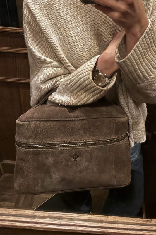 Beauty Bag - Toffee Brown