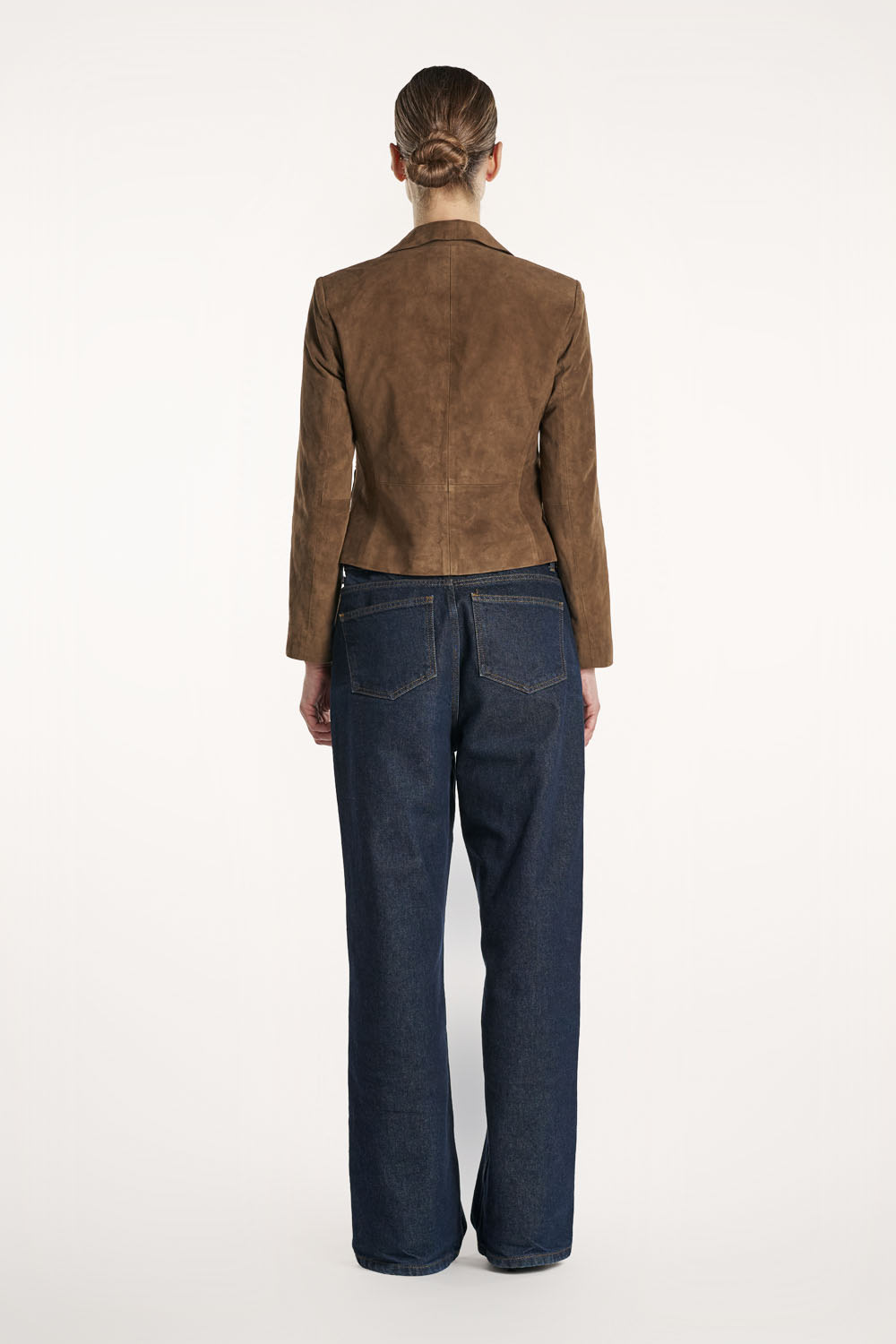 Amy Blazer Suede - Toffee  Brown