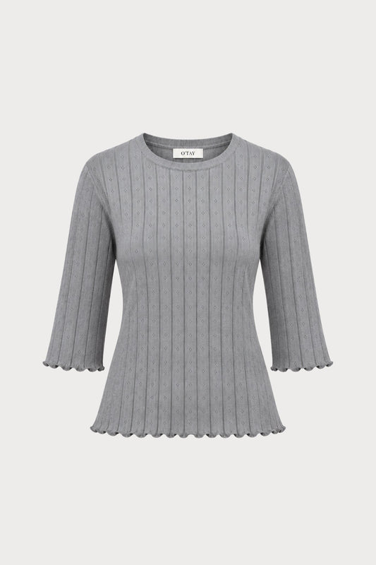 Terese Blouse - Frost Grey