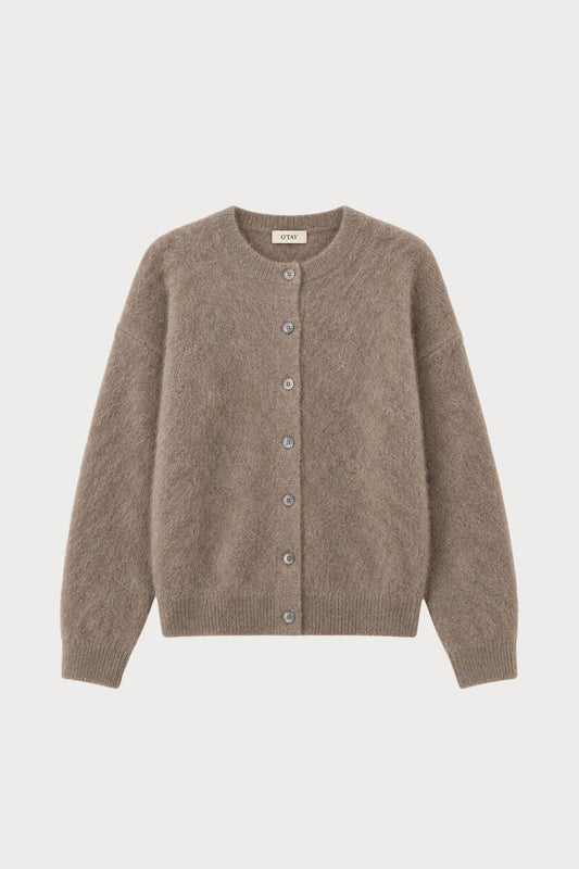 Thit Cardigan - Walnut Brushed