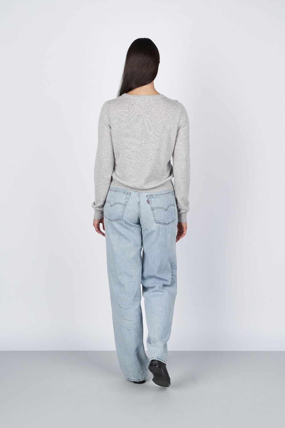 Victoria Cardigan - Lysegrå