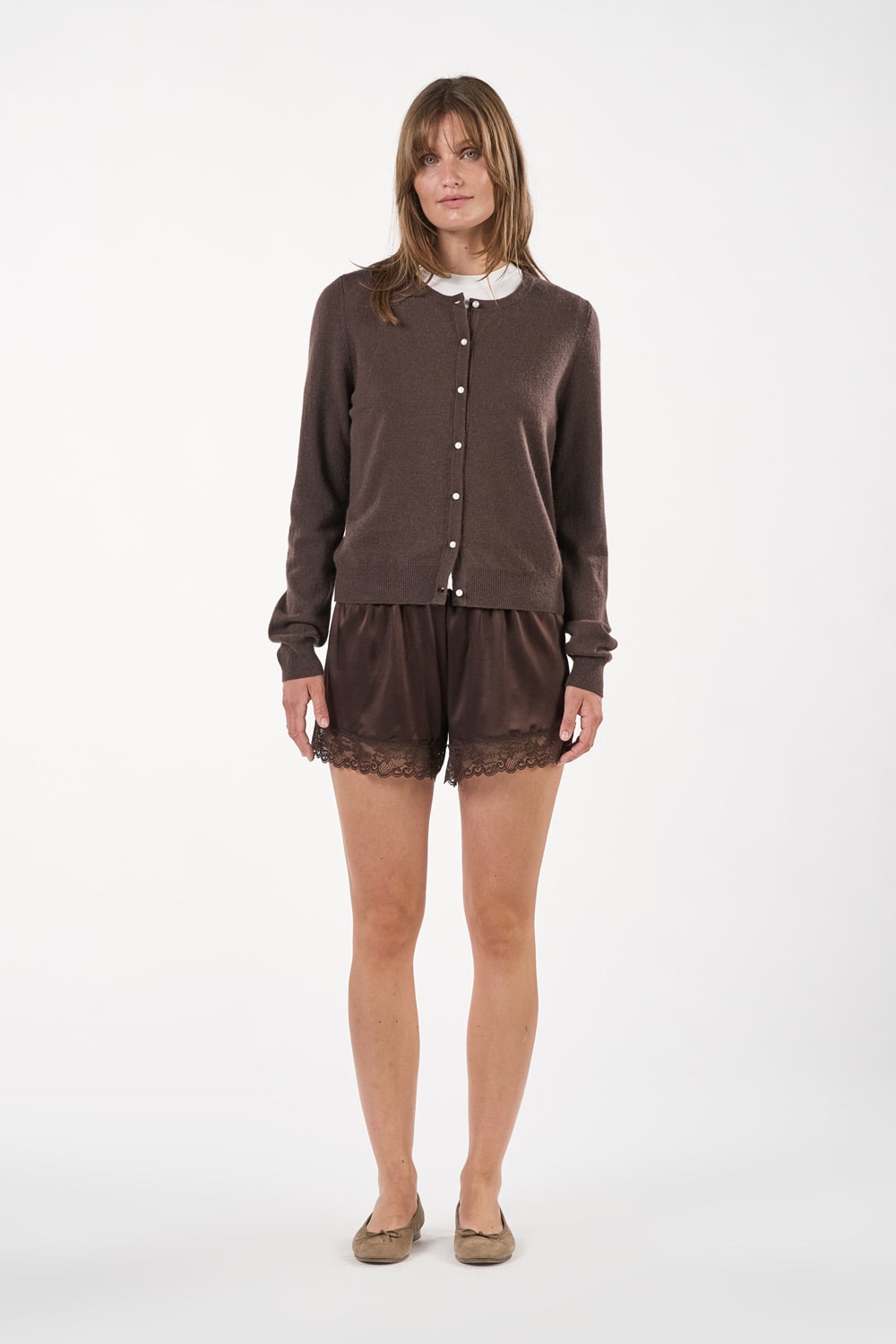 Victoria Cardigan - Mokka