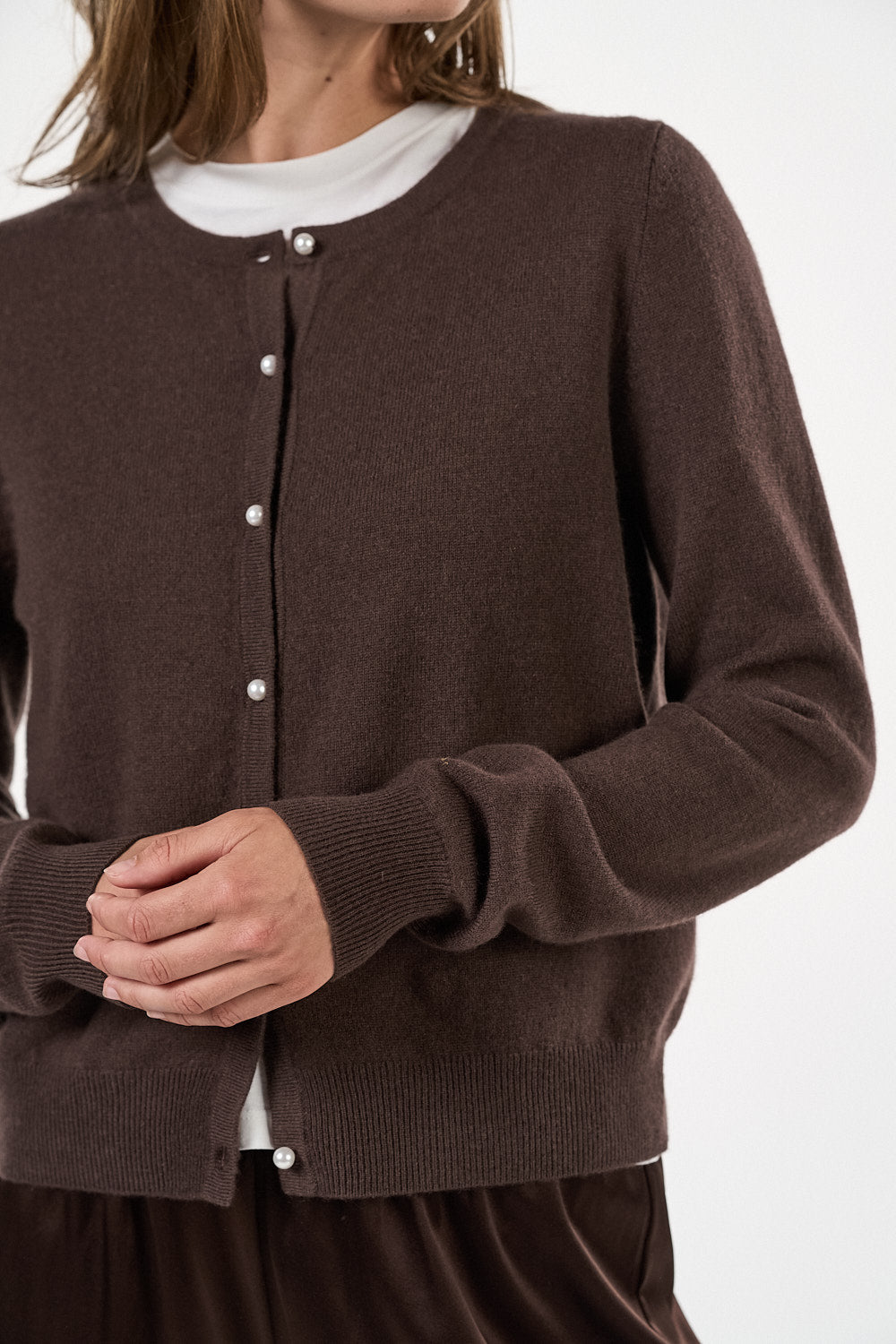 Victoria Cardigan - Mokka