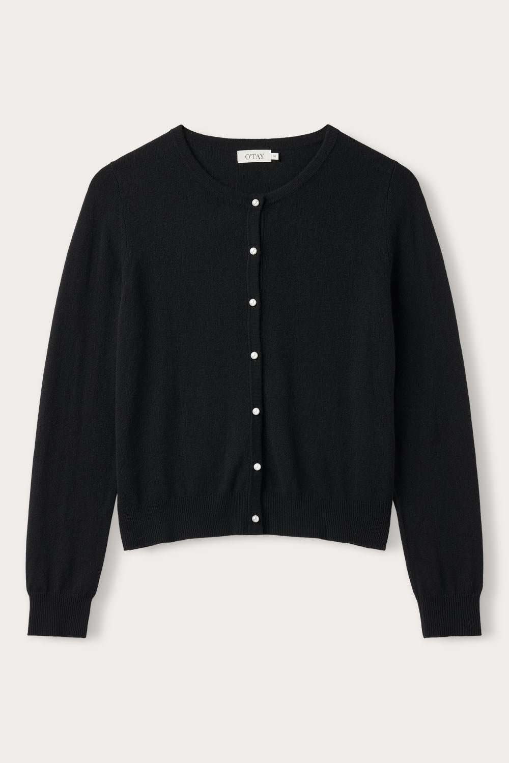 O'TAY Victoria Cardigan Cardigans Black