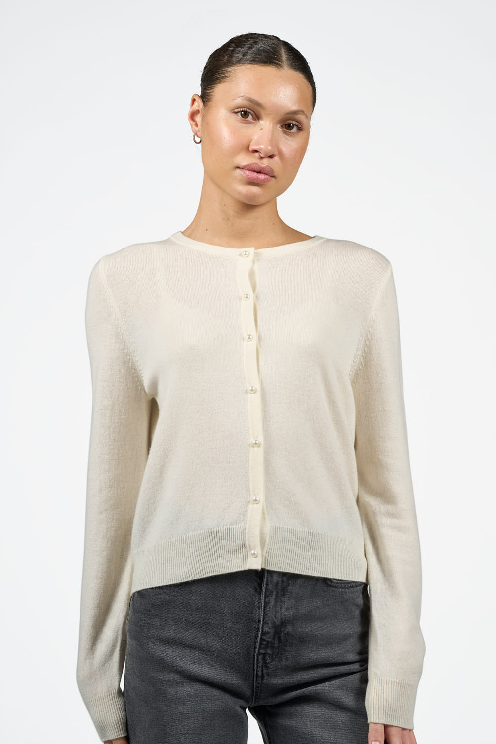 Victoria Cardigan - Hvit
