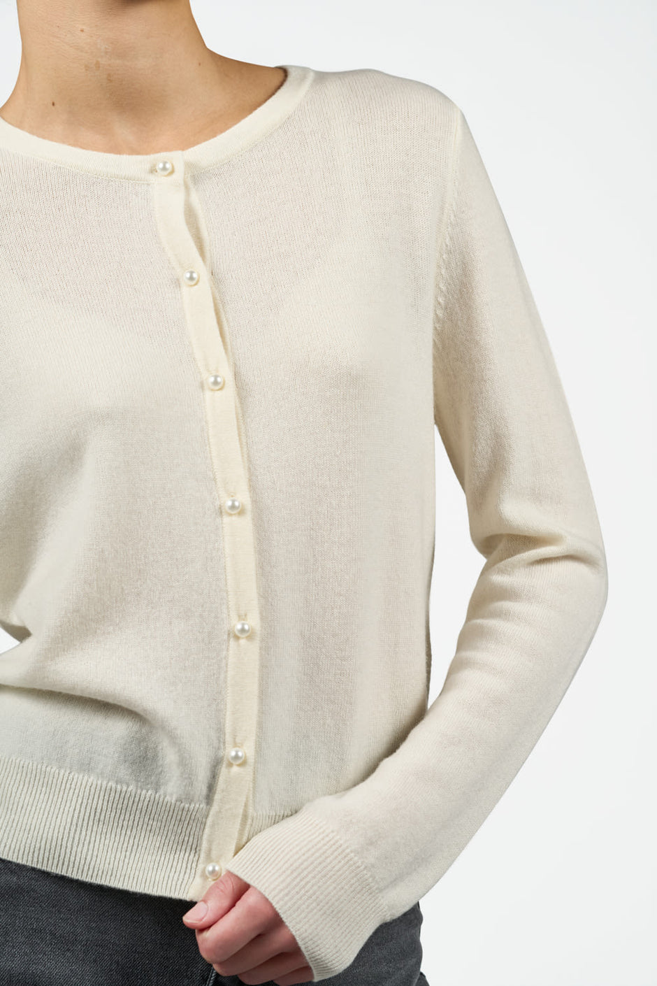 Victoria Cardigan - Hvit