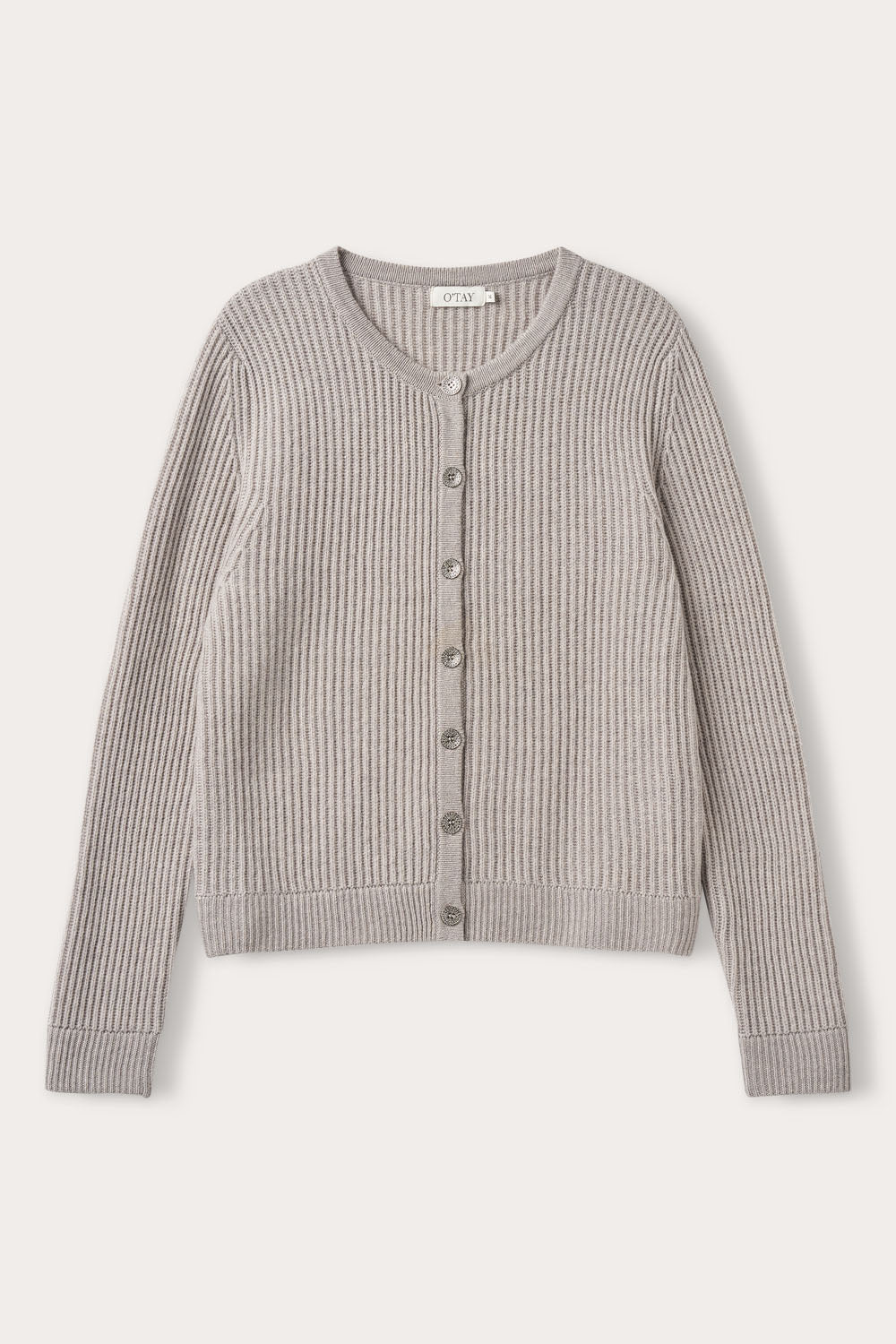 O'TAY Vilna Cardigan Cardigans Grey Shades