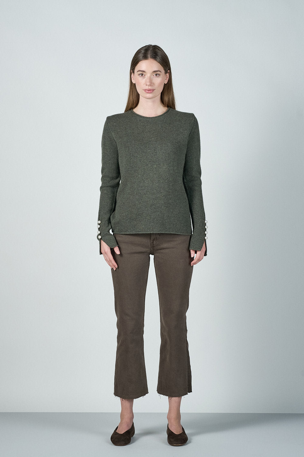 Abbelone Sweater - Army