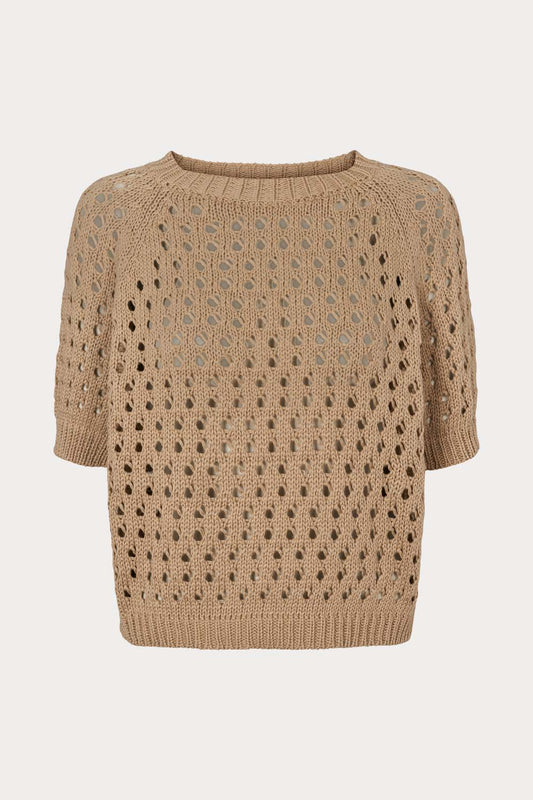 Caroline T-skjorte - Taupe