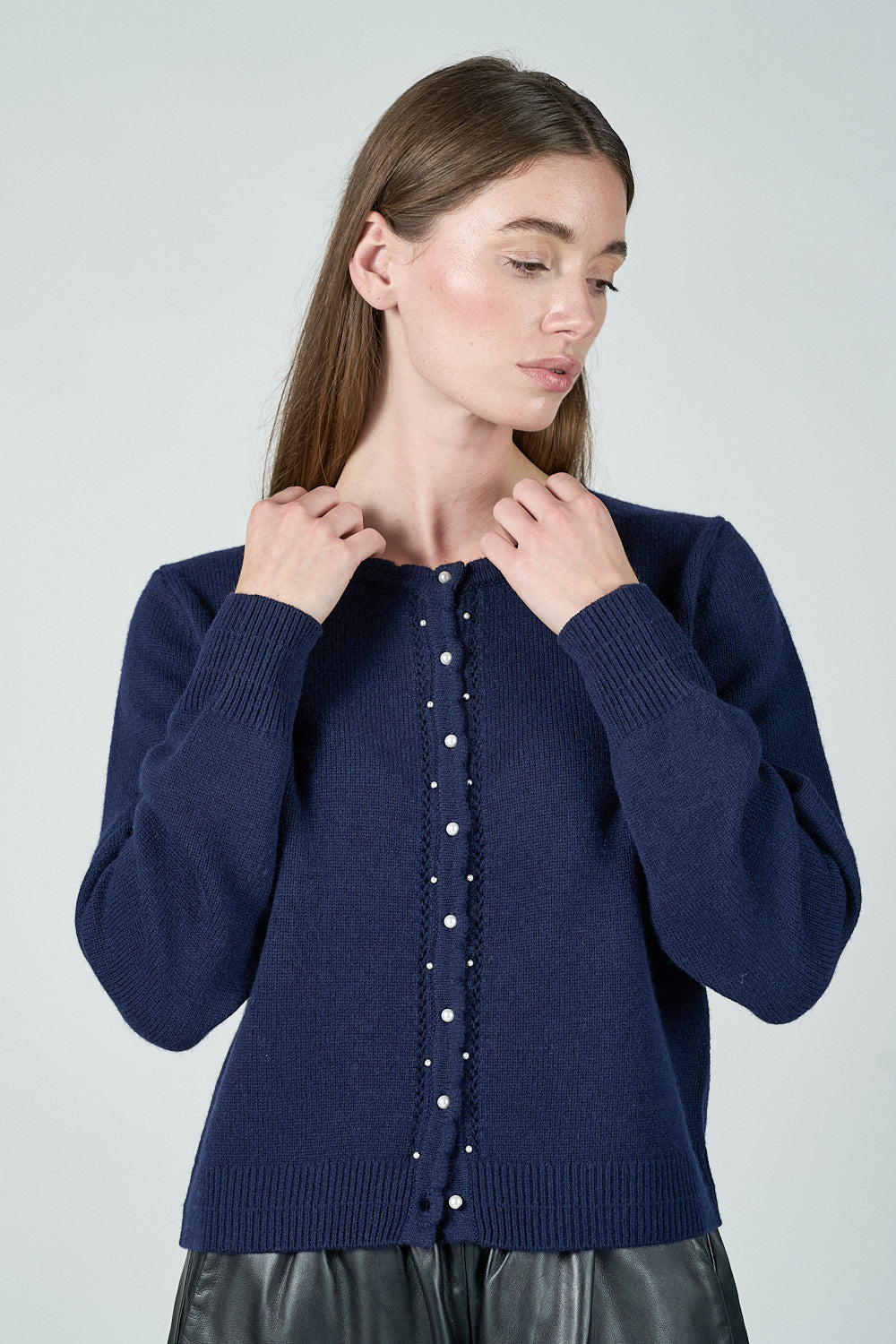 Karen Cardigan - Navy