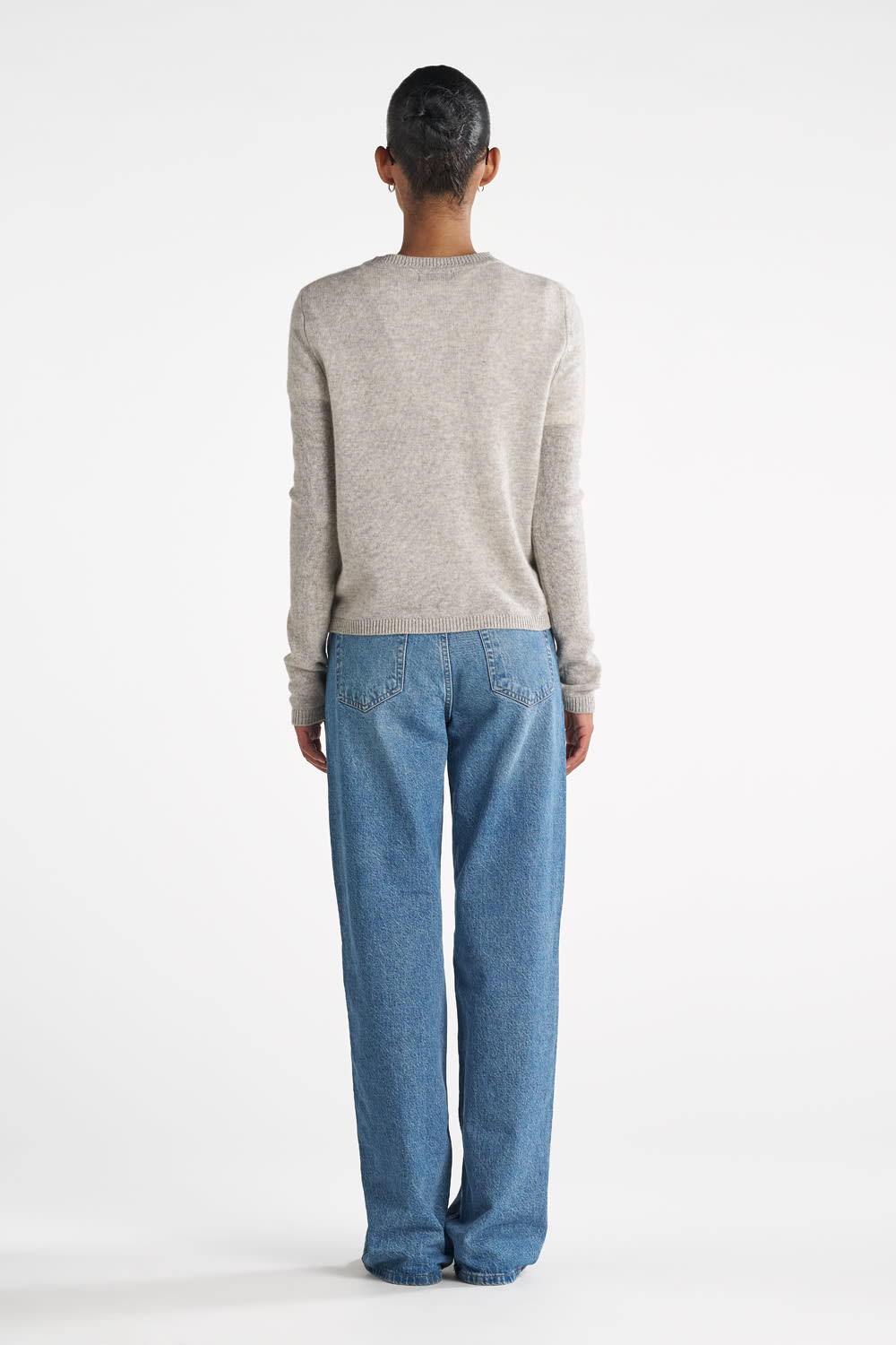 Filipa Bluse - Perlegrå