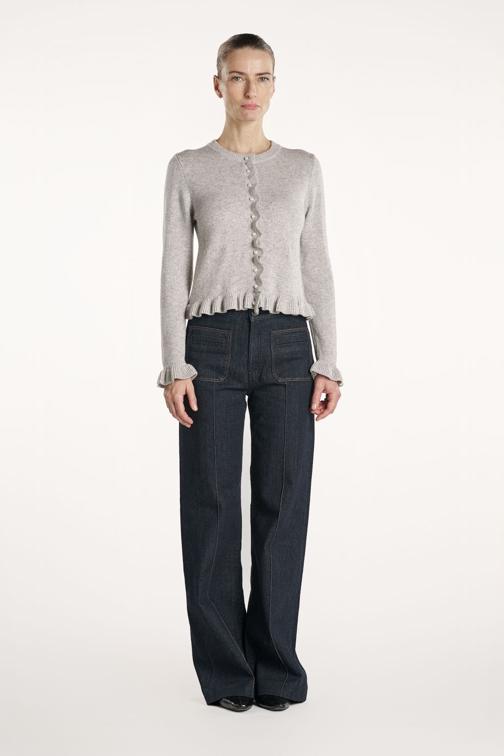Natika Cardigan - Sølv
