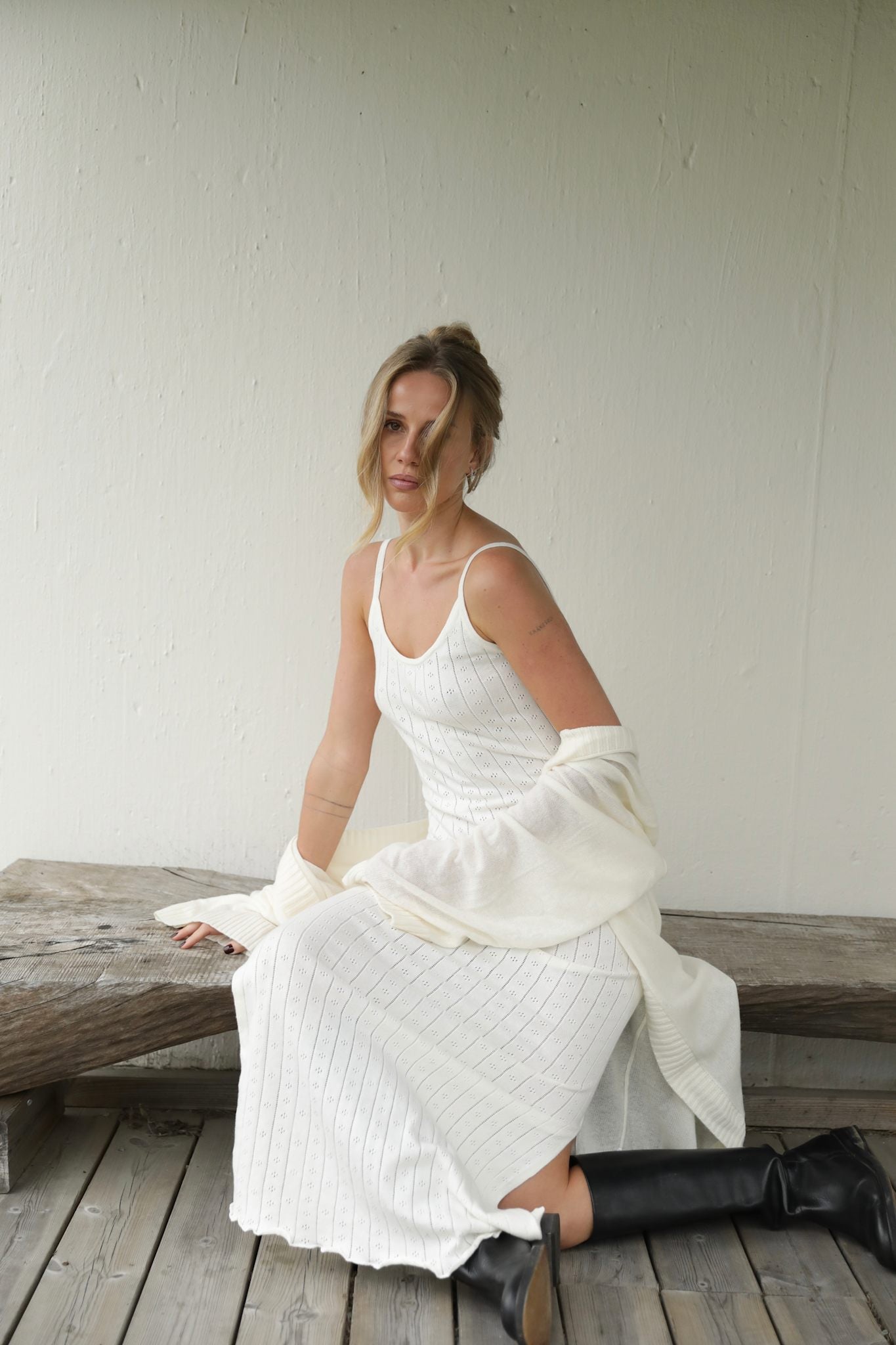 Adriana Dress - Off White