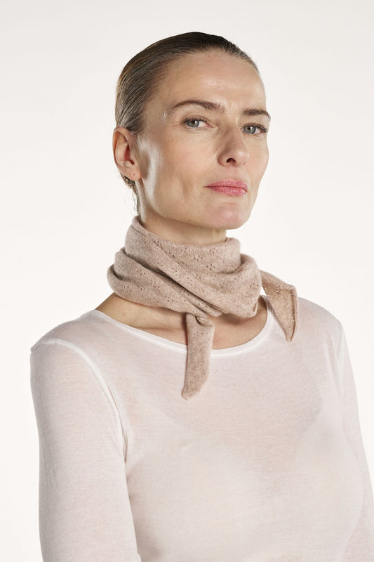Nessa Skjerf Pointelle - Sand