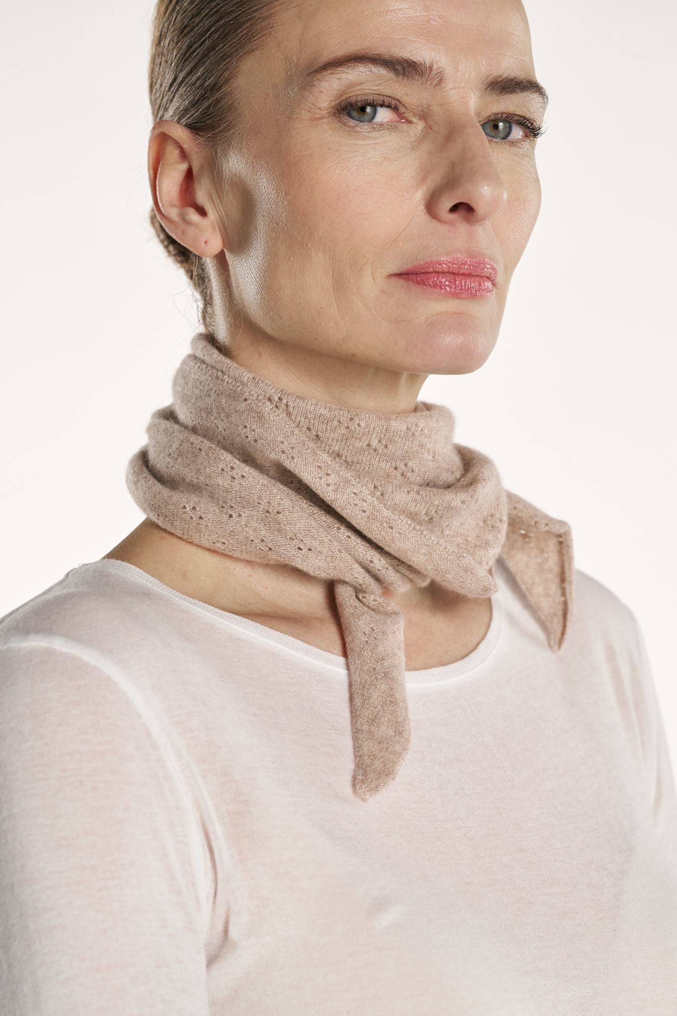 Nessa Skjerf Pointelle - Sand