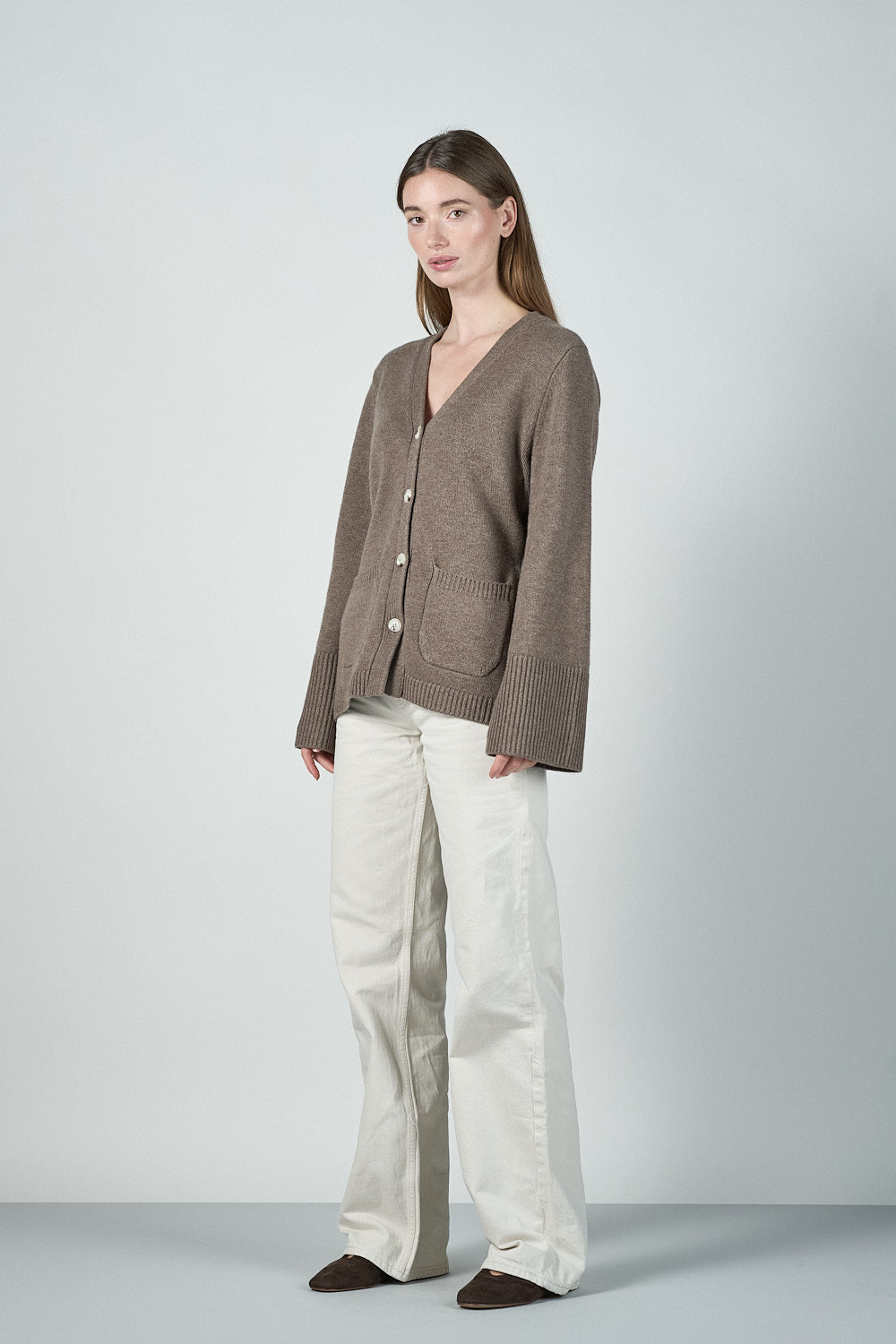 Kaitlyn Cardigan - Brownstone