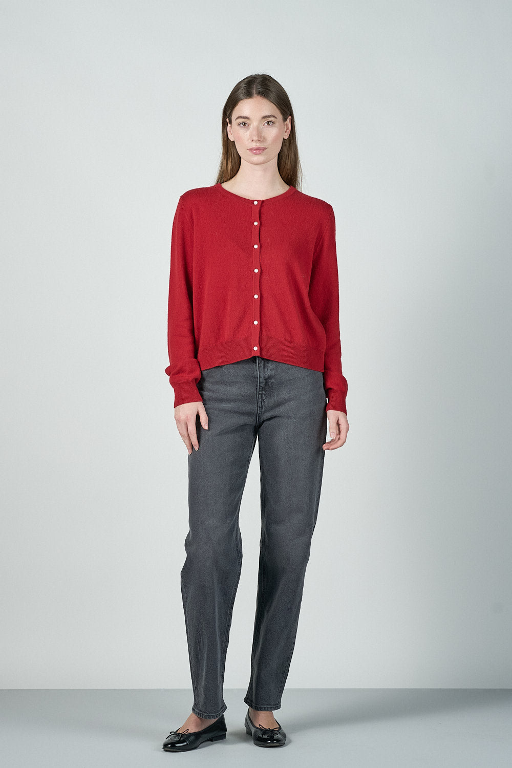 Lailabeth Cardigan - Rød