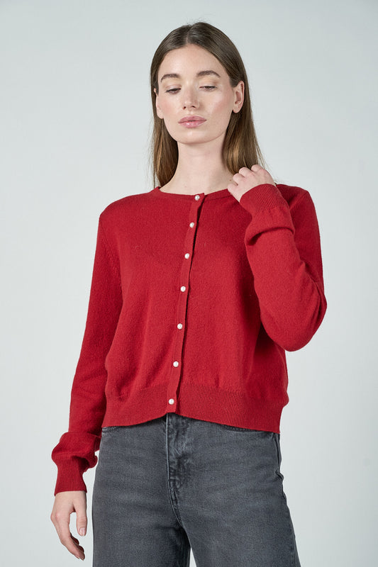 Lailabeth Cardigan - Rød