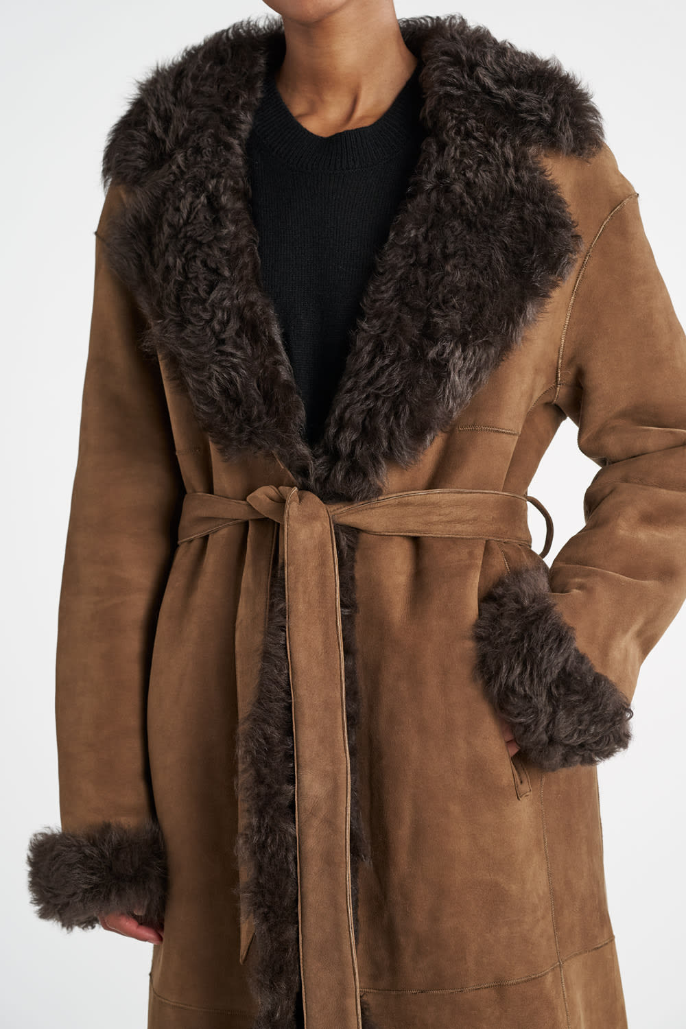 Otilia Coat - Brown