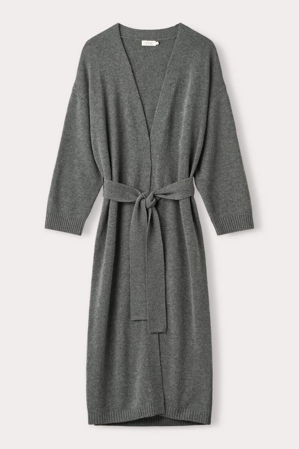 Poppy Cardigan - Dark Grey Melange