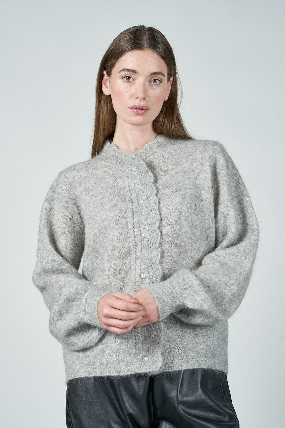 Karmen Cardigan - Light Grey