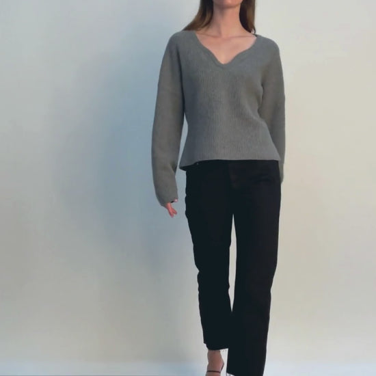 O'TAY Indiga Blouse Blouses Stone Grey