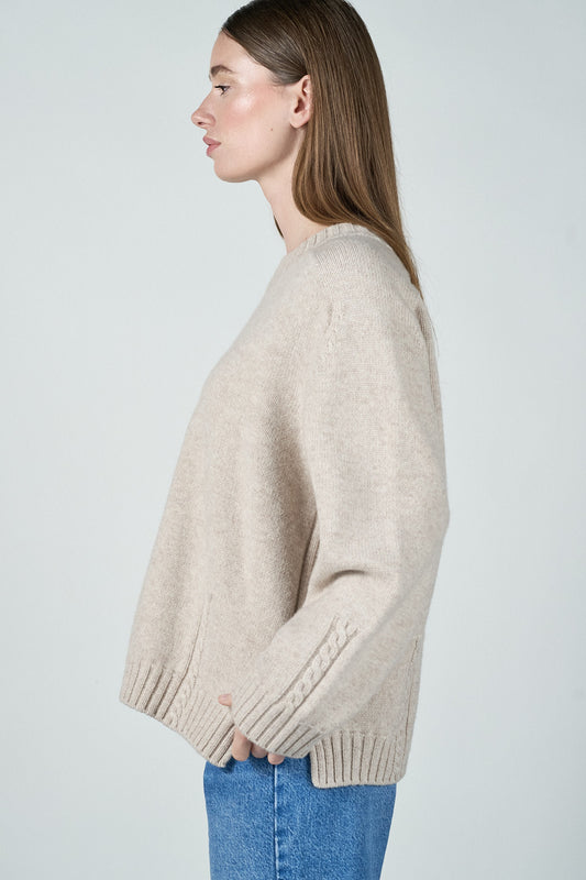 Kamille Genser - Varm Beige