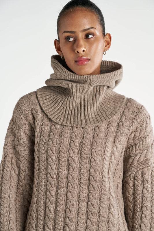 Osla Balaclava - Walnut