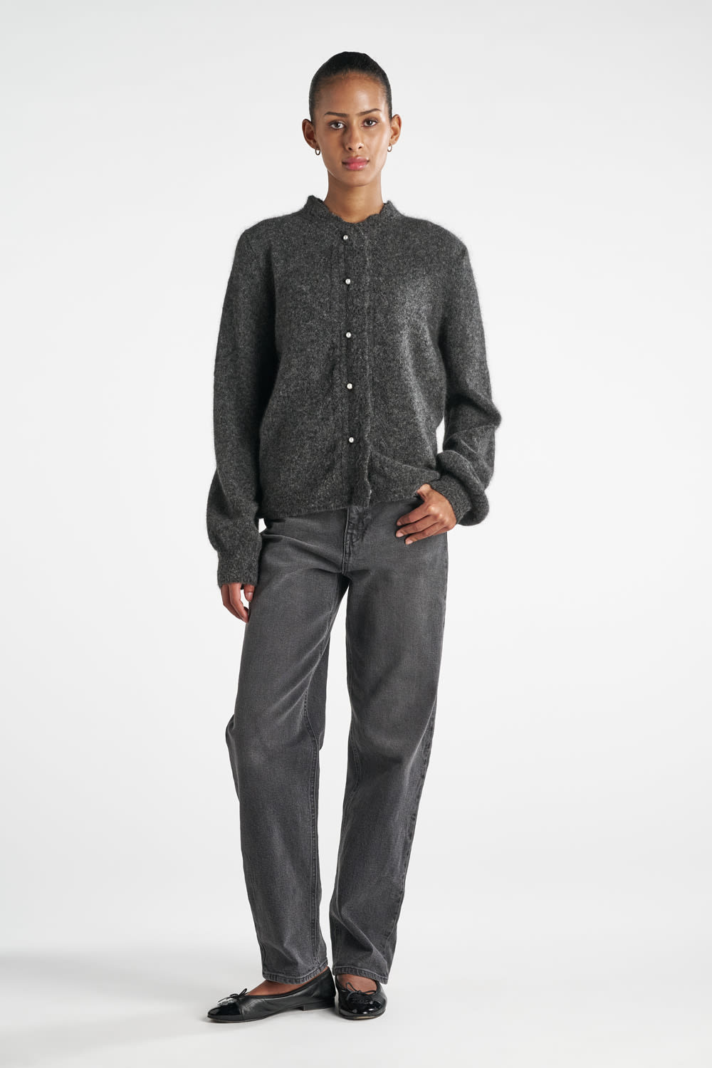 Karmen Cardigan - Antrasitt