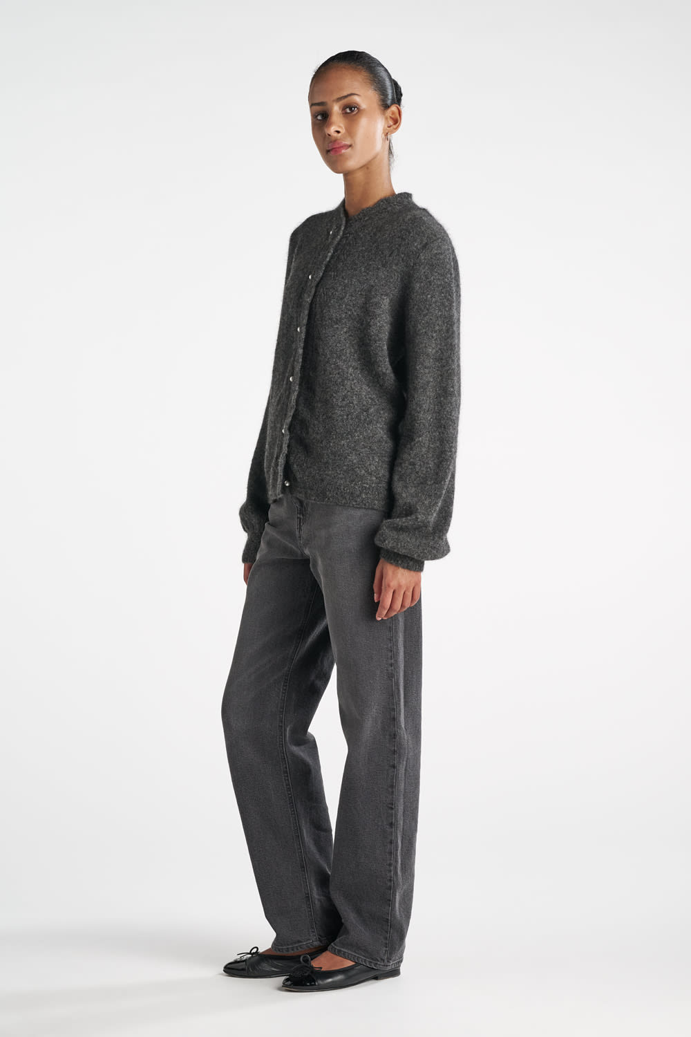 Karmen Cardigan - Antrasitt