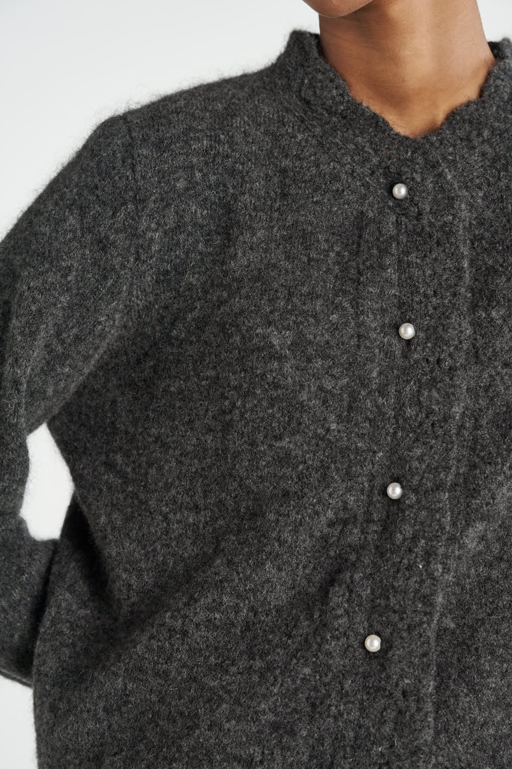 Karmen Cardigan - Antrasitt