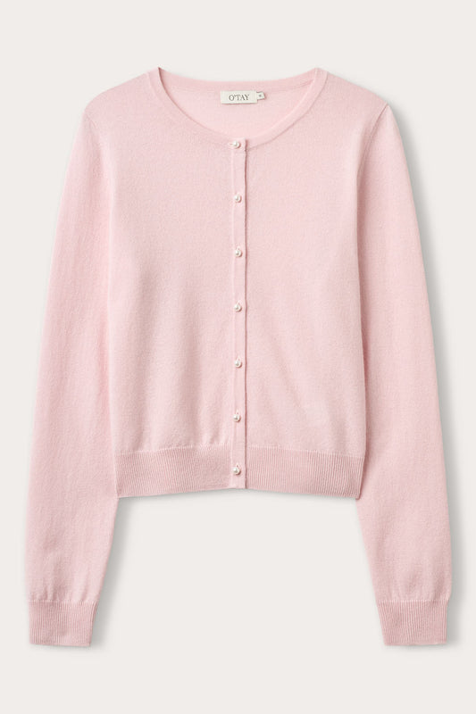 Victoria Cardigan - Soft Rose