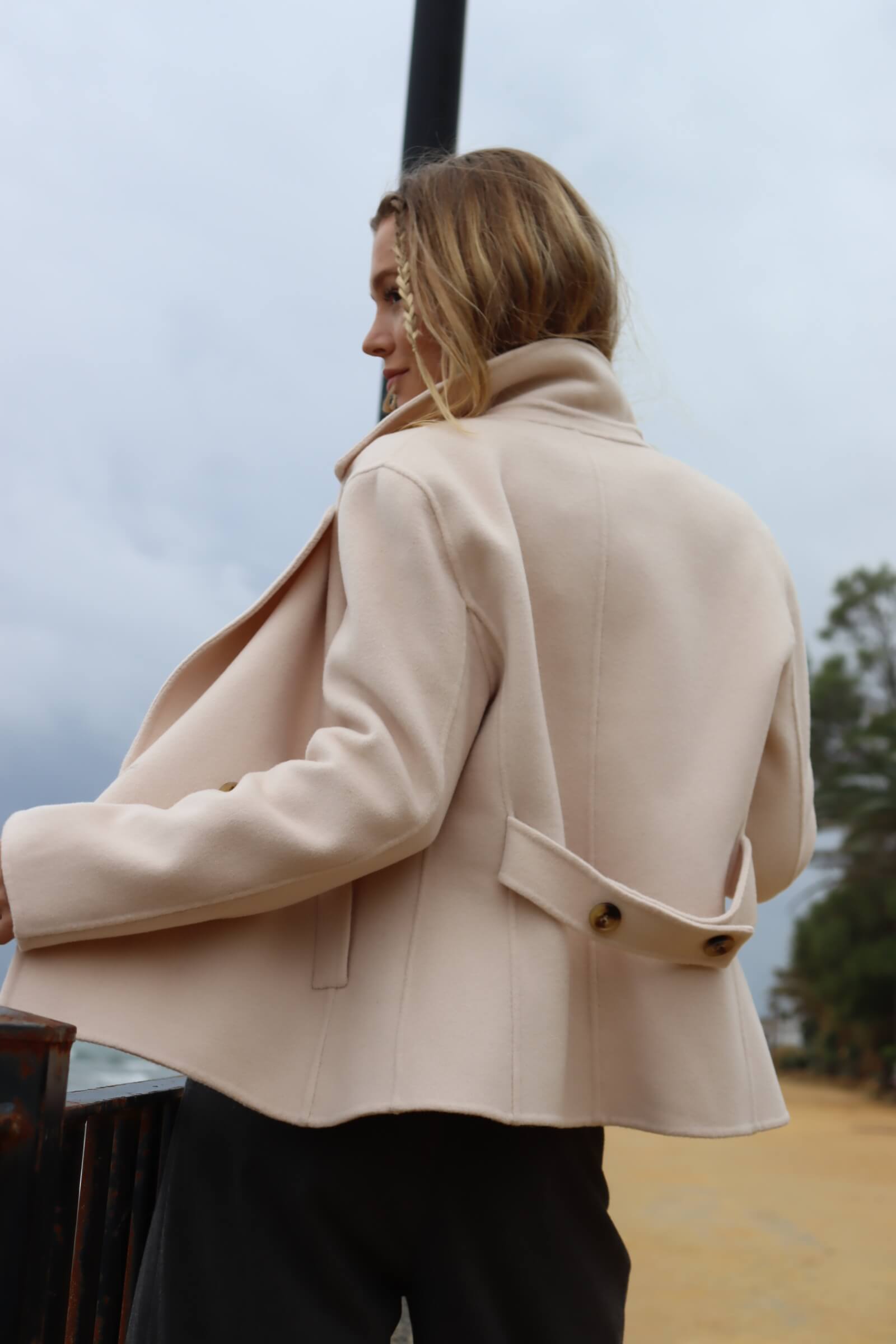 O'TAY Becca Coat Outerwear Delicate Rose