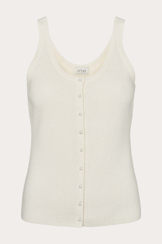 O'TAY Claire Top Tops Off White